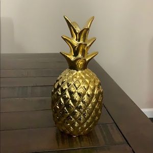 Gold Pineapple Decor